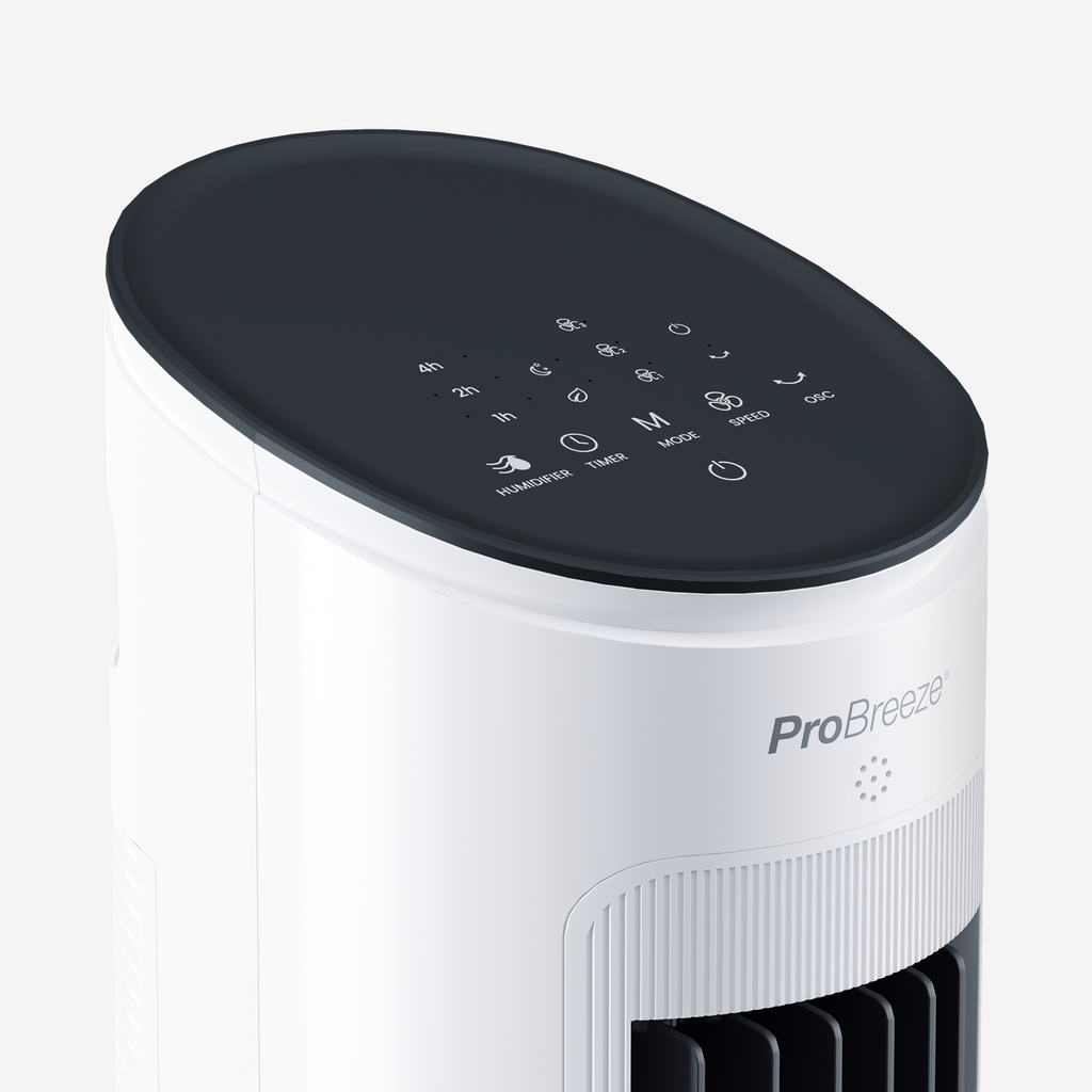 Refurbished - OmniAir 5L Evaporative Air Cooler & Portable Tower Fan With Humidification Modes