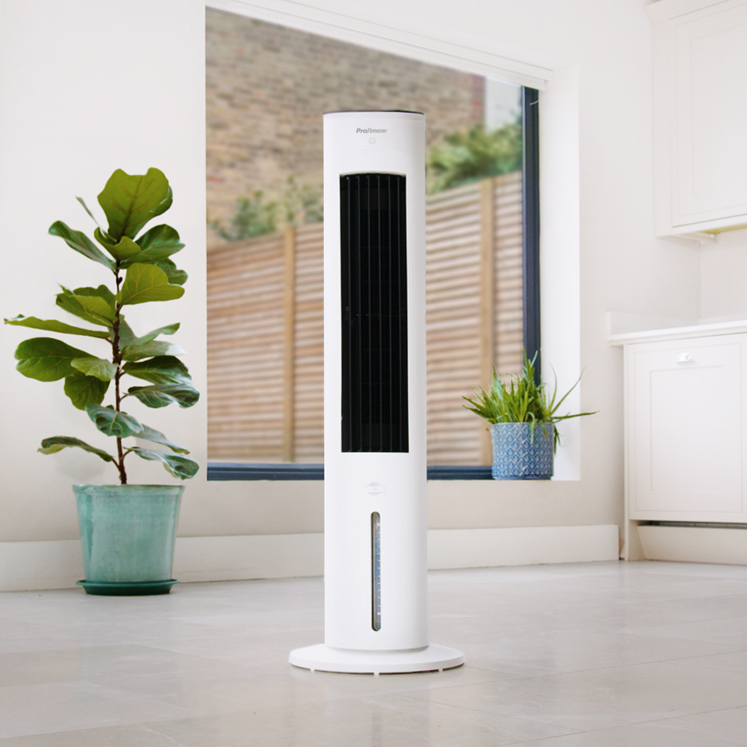 Refurbished - OmniAir 5L Evaporative Air Cooler & Portable Tower Fan With Humidification Modes
