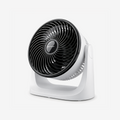 AirFlo™ Mini 11" Turbo Fan - Ultra-Quiet Air Circulator - White/Black