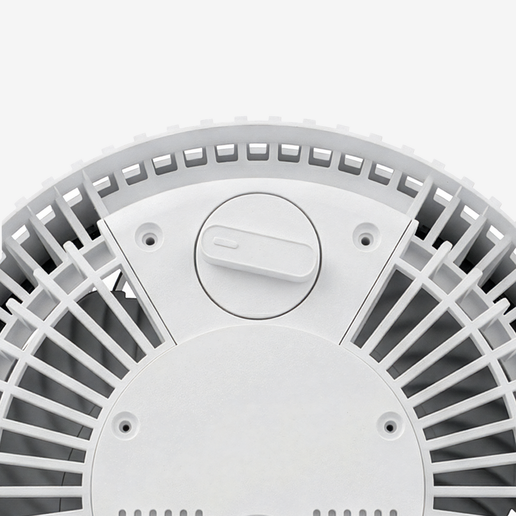 AirFlo™ Mini 11" Turbo Fan - Ultra-Quiet Air Circulator - White