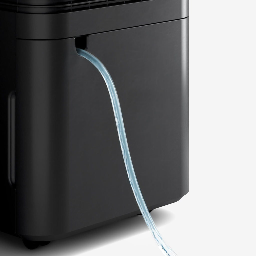 Refurbished - OmniDry 12L Quiet Low Energy Dehumidifier - Black