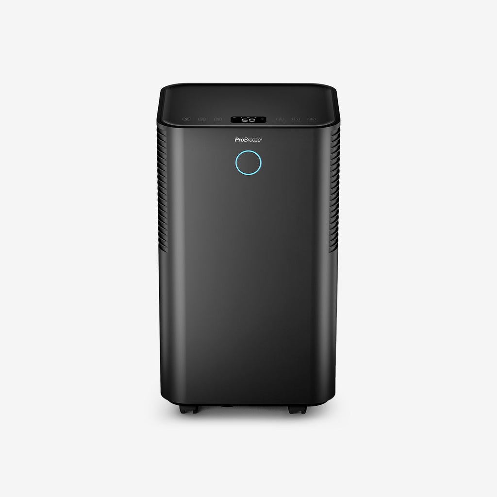 Refurbished - OmniDry 12L Quiet Low Energy Dehumidifier - Black
