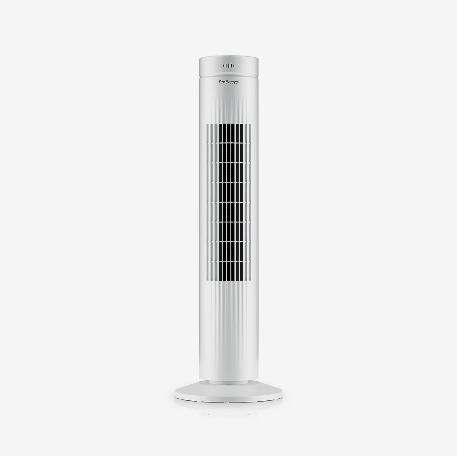 Refurbished - 30" Oscillating Tower Fan with Touch Panel - White