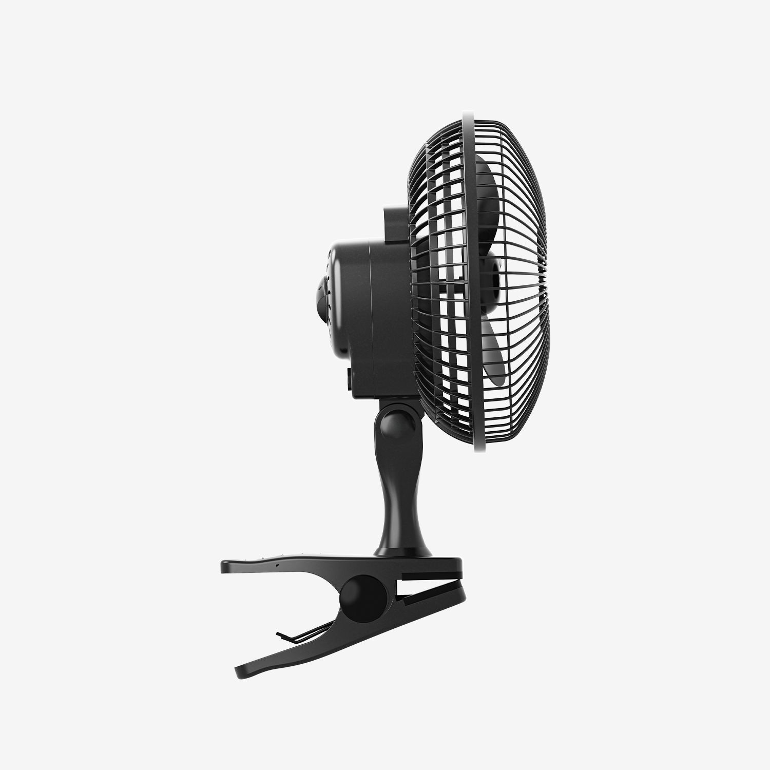 Refurbished - 6" Mini Clip Fan - Ultra Quiet & High Power - Black