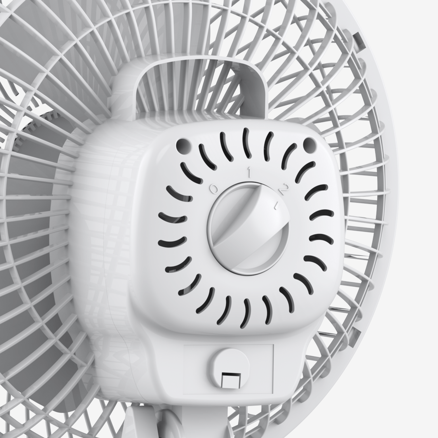 6" Mini Clip Fan - Ultra Quiet & High Power - White