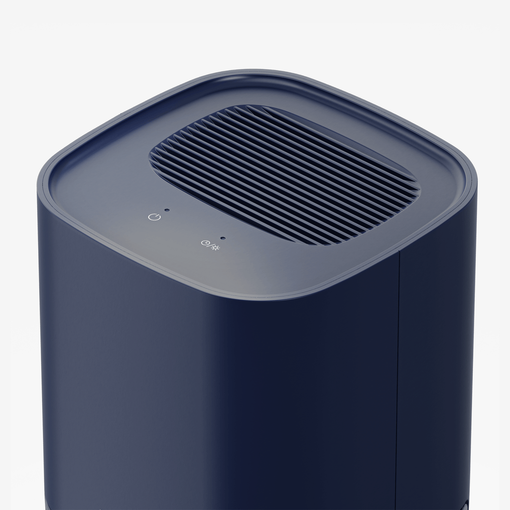 Refurbished - 1000ml Dehumidifier with 4-hour Timer and LED Light - Blue
