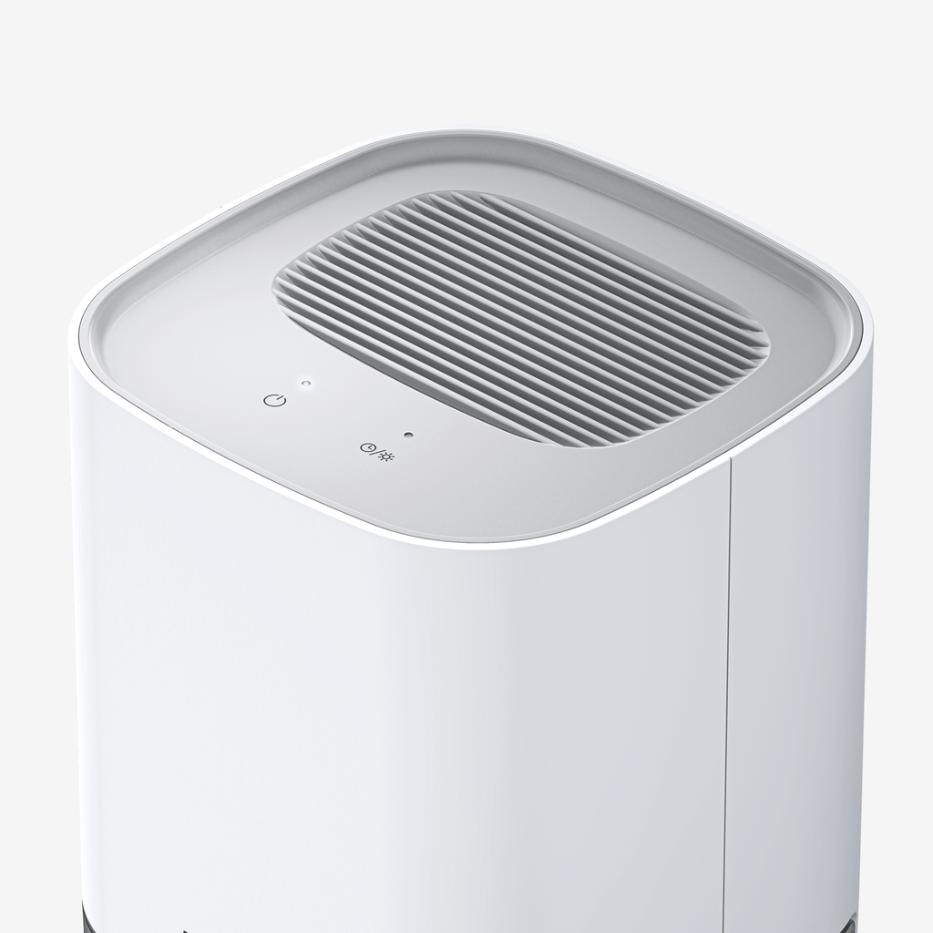 Refurbished - 1000ml Dehumidifier with 4-hour Timer and LED Light