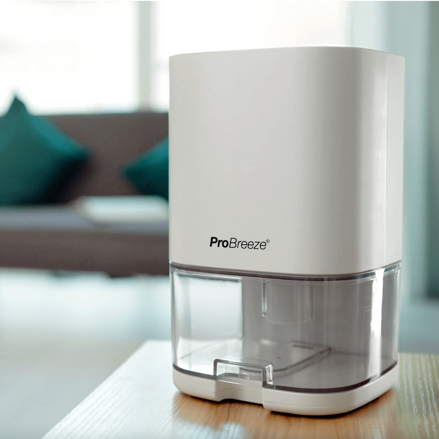 Refurbished - 1000ml Dehumidifier with 4-hour Timer and LED Light