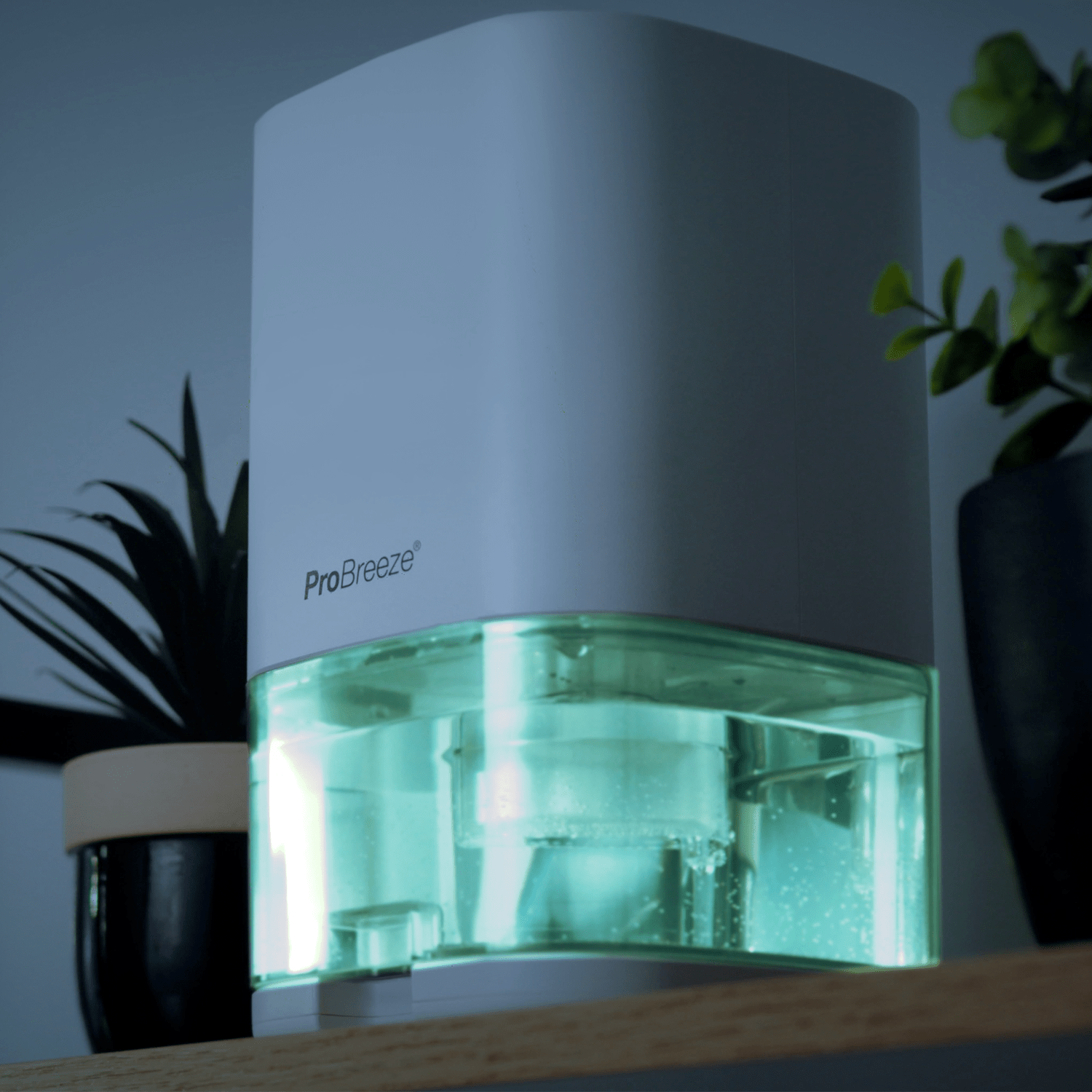 Refurbished - 1000ml Dehumidifier with 4-hour Timer and LED Light