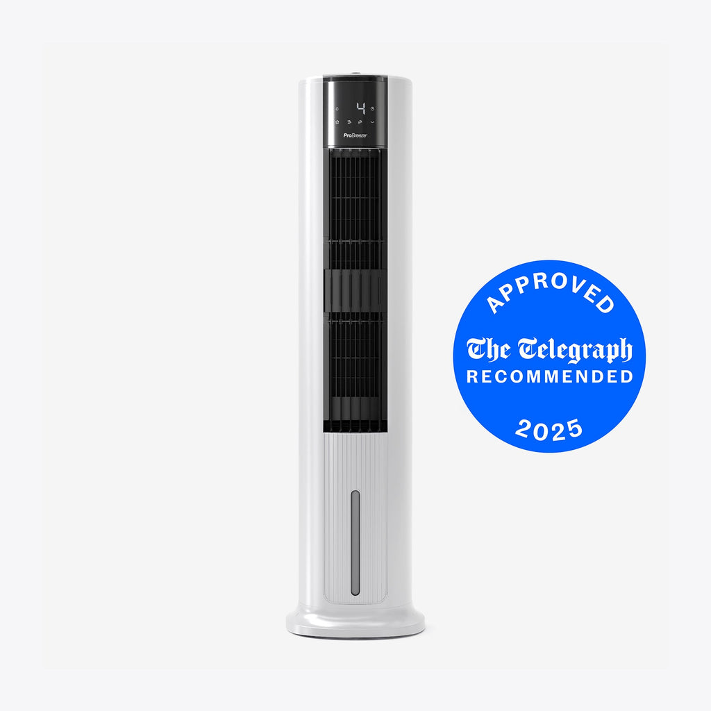 OmniAir 7L Evaporative Air Cooler & Portable Tower Fan With Humidification Modes