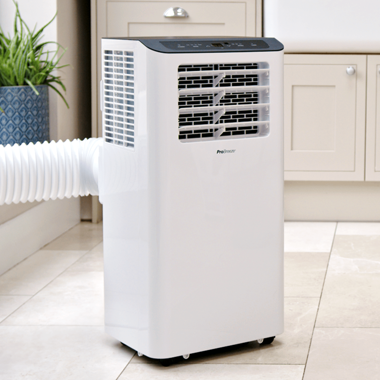Refurbished - 12,000 BTU 3-in-1 Portable Air Conditioner with Dehumidification Function - Smart Wifi App