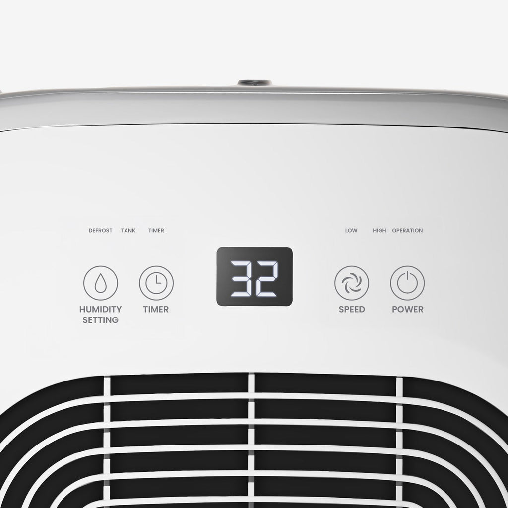 Refurbished - 12L Quiet Dehumidifier with 2.5L Water Tank