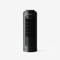 Refurbished - Desktop 3 Speed Mini Tower Fan - Black