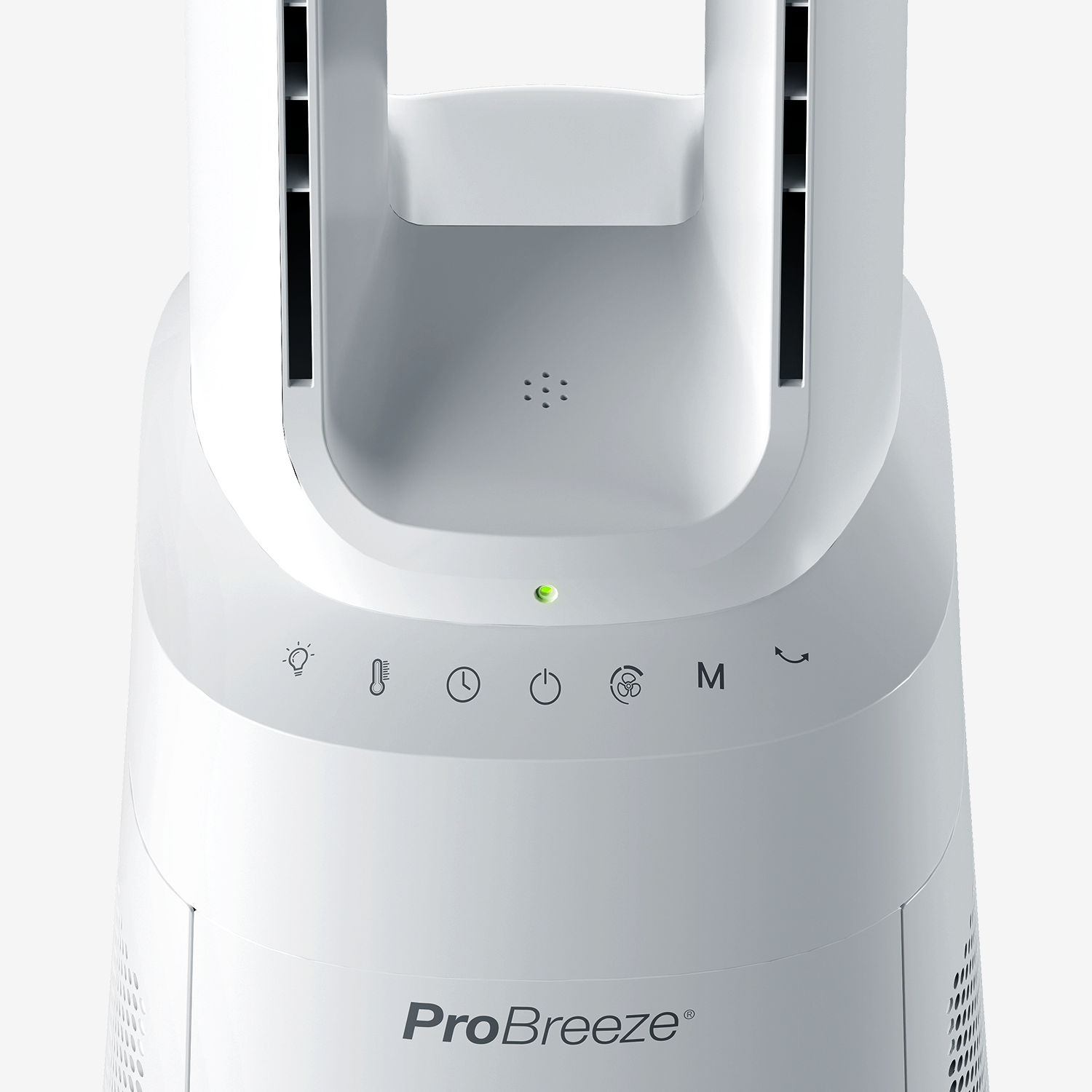 Refurbished - OmniAir 41" Premium Bladeless Tower Fan and Air Purifier - White