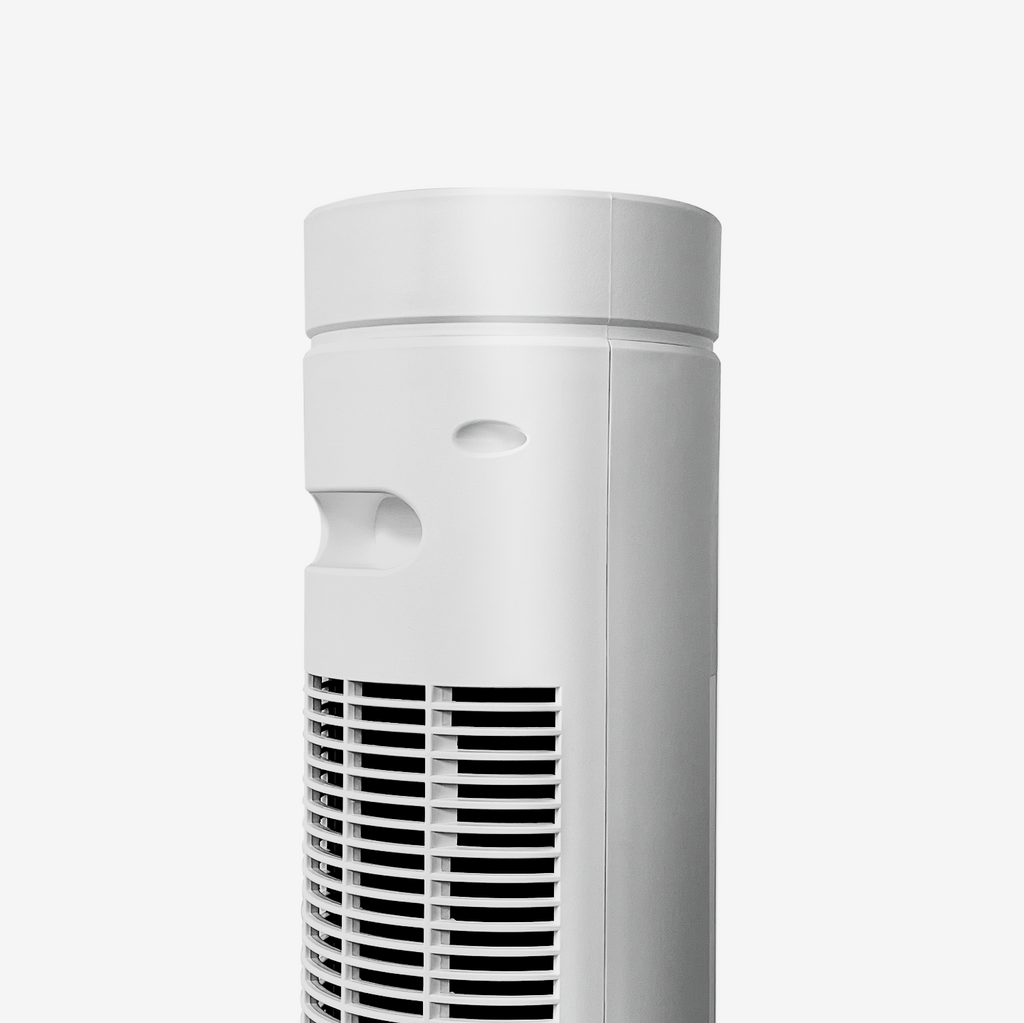 Refurbished - 30" Oscillating Tower Fan with Touch Panel - White