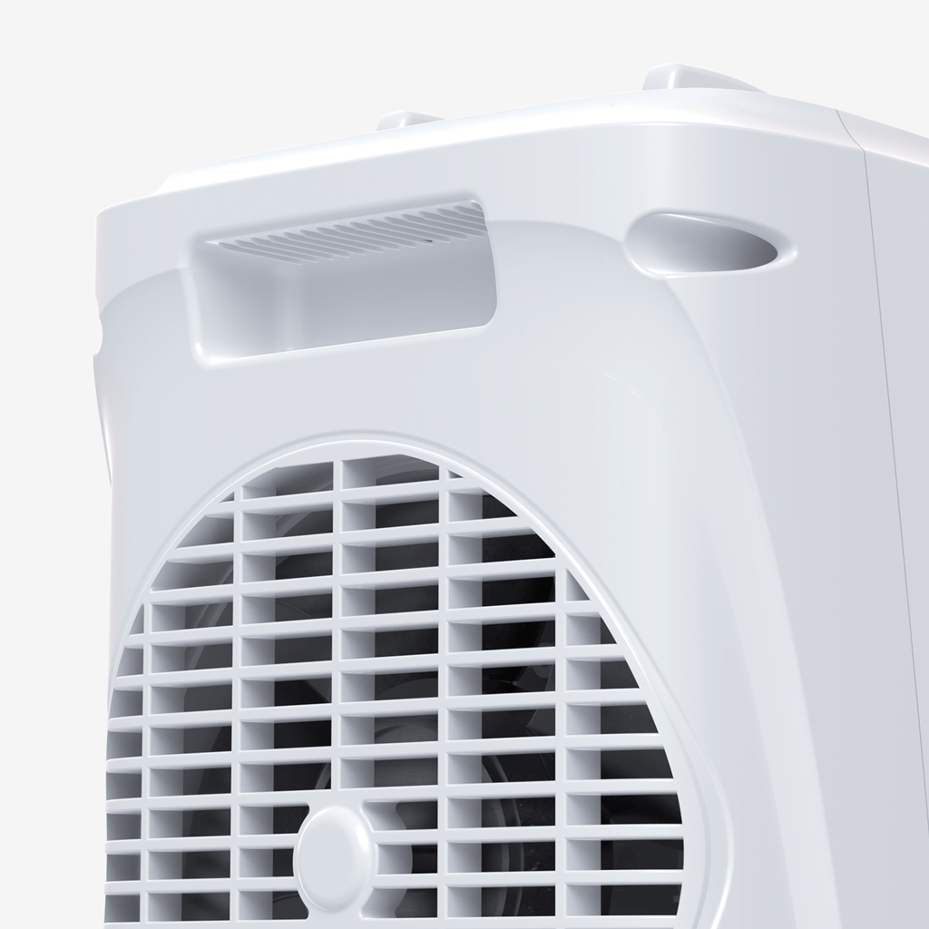2000W Mini Ceramic Fan Heater - White
