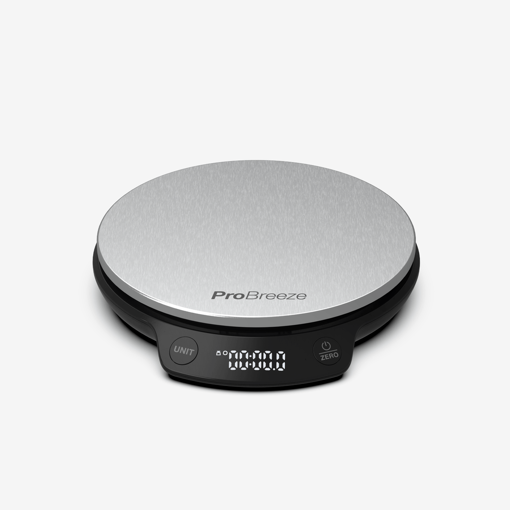 Digital Kitchen Scales - Stainless Steel (g/ml/fl oz/lb oz)