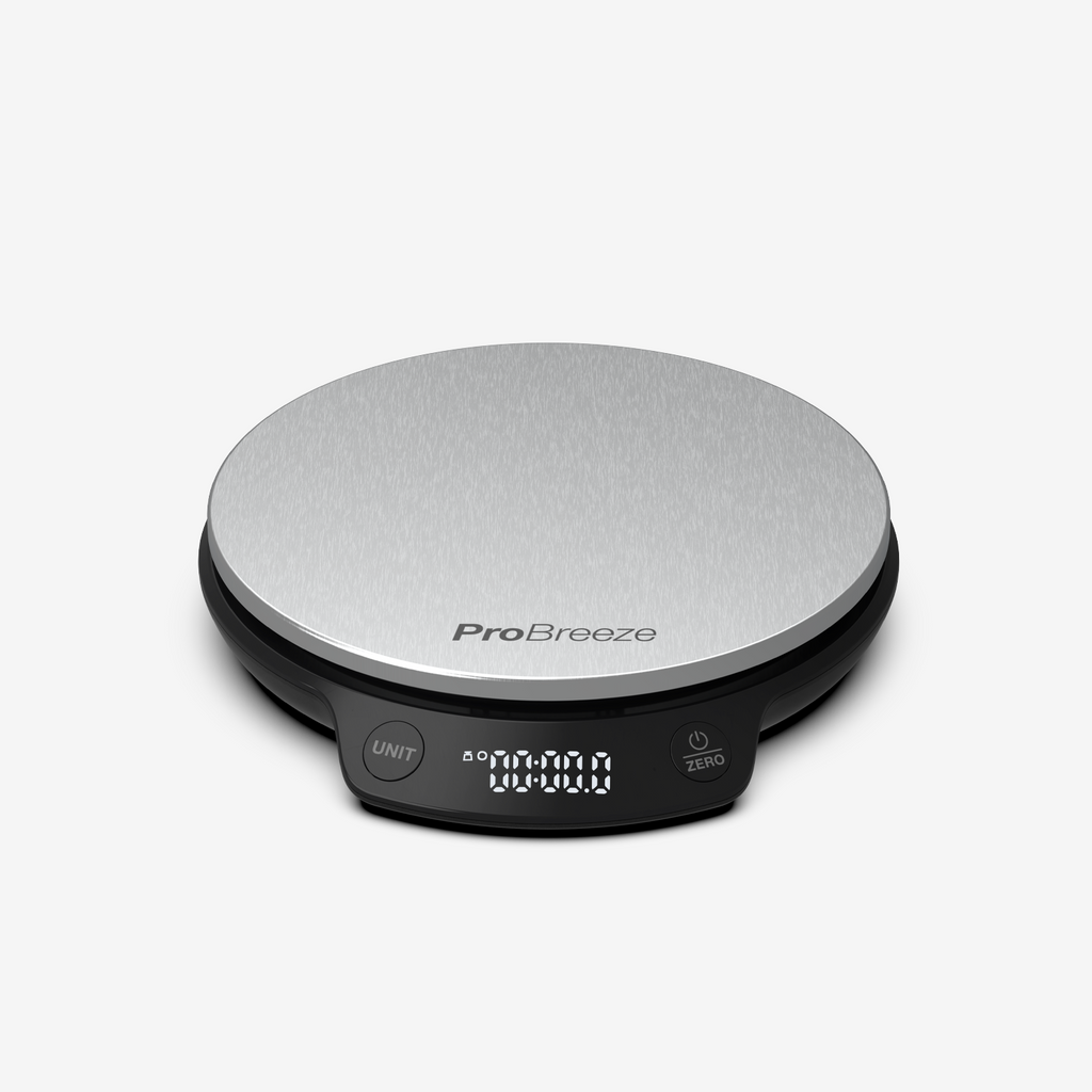 Digital Kitchen Scales - Stainless Steel (g/ml/fl oz/lb oz)