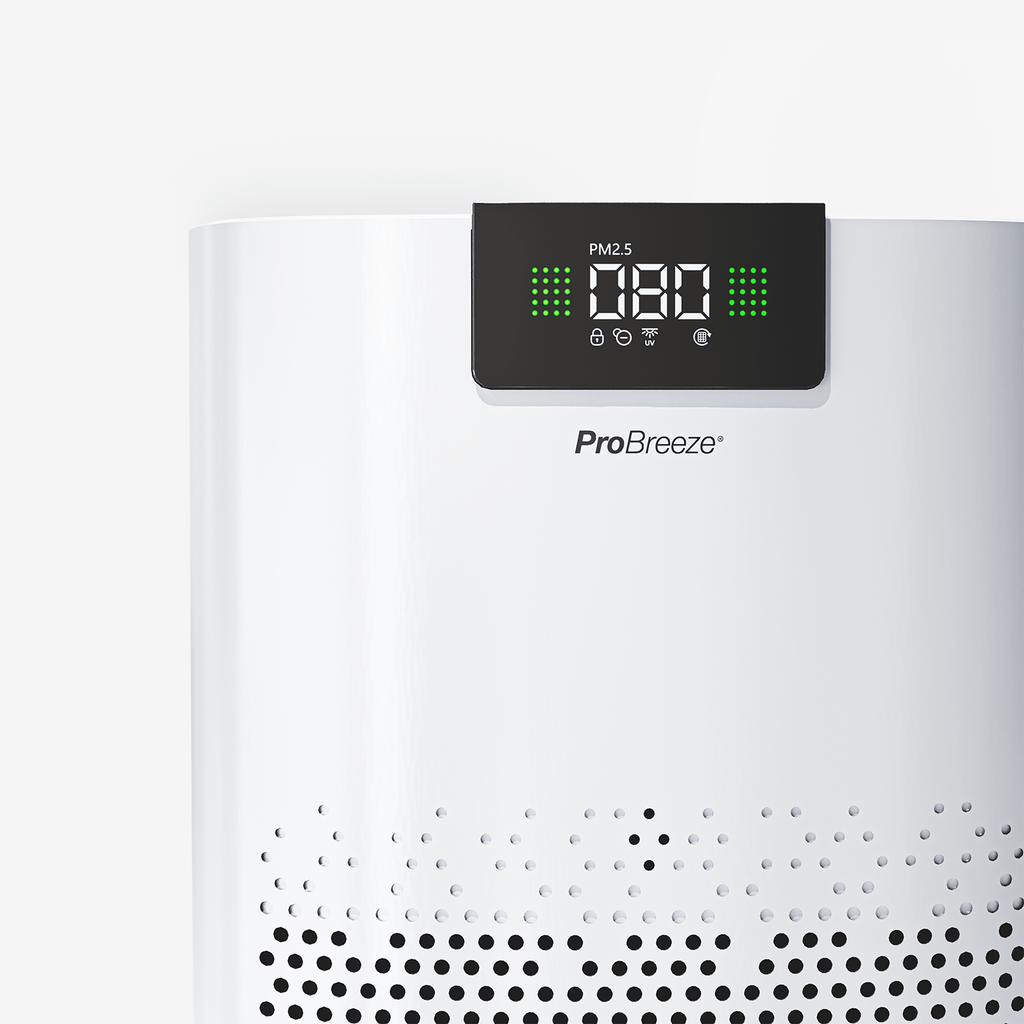 Refurbished - Ultra-Powerful Air Purifier with UV-Cleansing Light, Ioniser and 3 Layer Filtration System