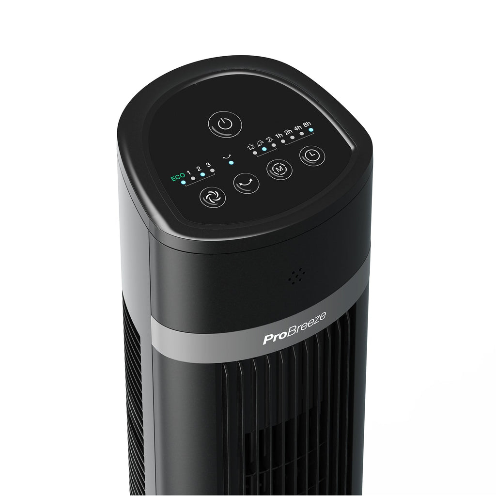 Refurbished - 40" Oscillating Tower Fan - Black
