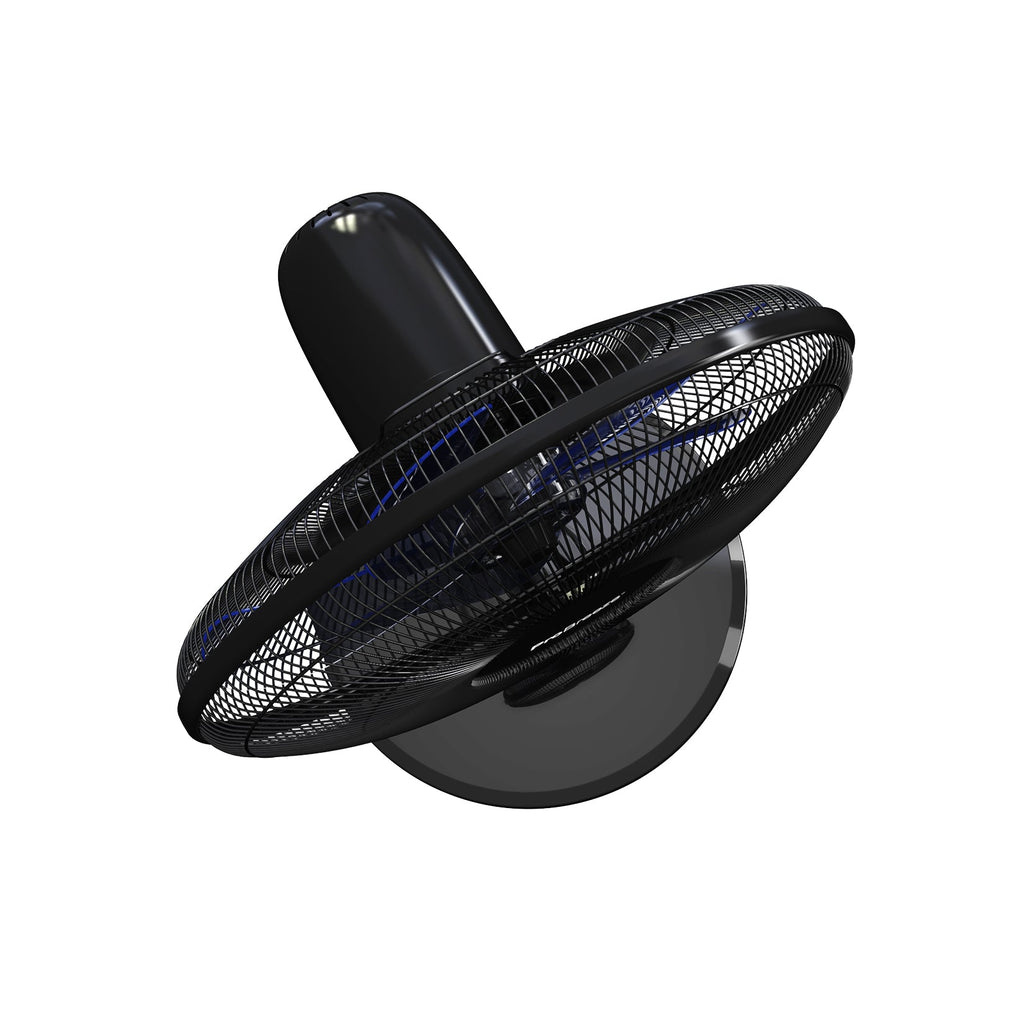 Refurbished - 16" Pedestal Fan with 4 Fan Modes and Remote Control - Black